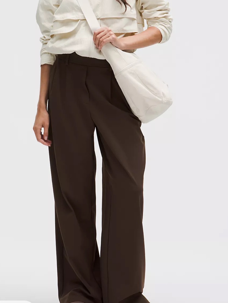 Lululemon Daydrift High Rise Trouser Regular Brown - M